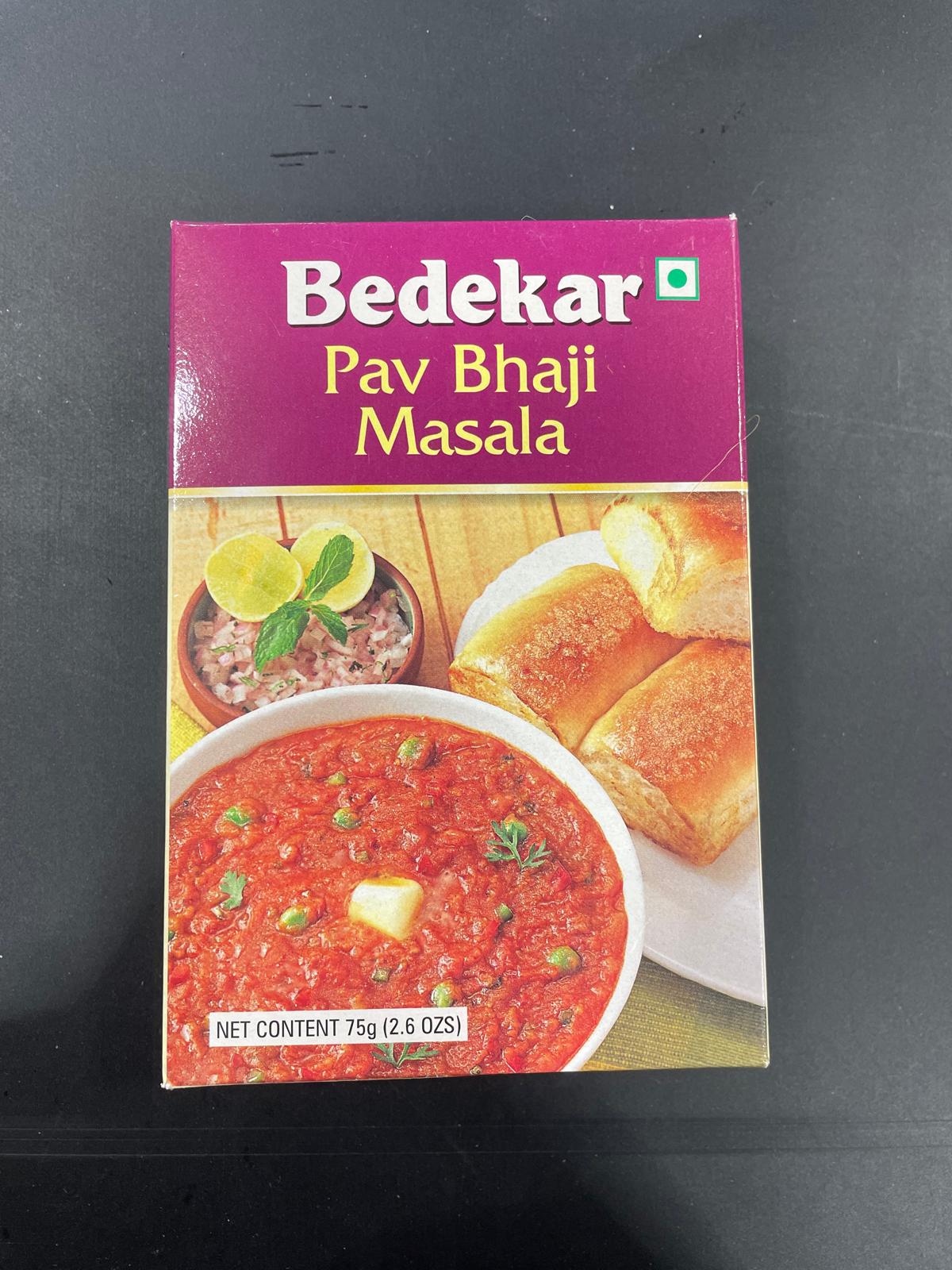 BEDEKAR PAV BHAJI MASALA 75 G