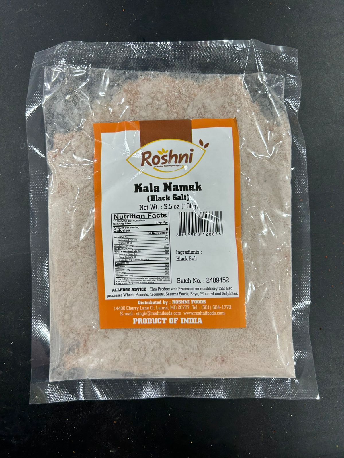 BLACK SALT 100G