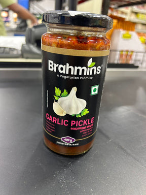 BRAHMINS GARLIC PICKLE 400G