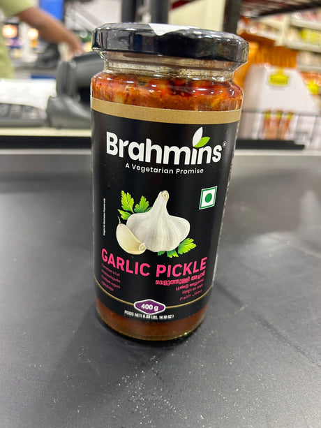 BRAHMINS GARLIC PICKLE 400G