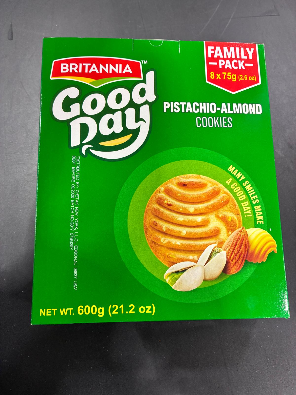 Britania Gooday Pistachio&Almond 600G