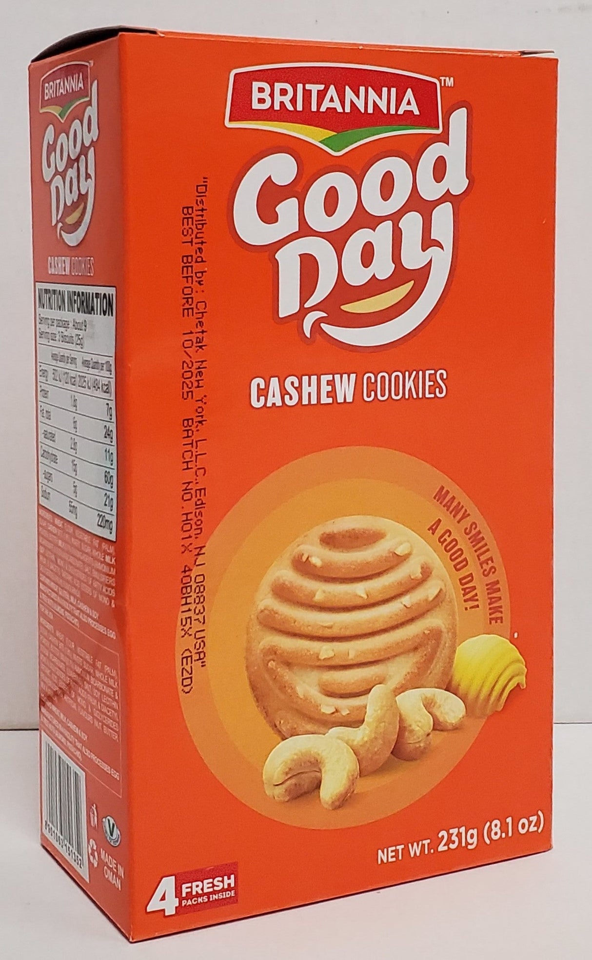 Britania Good Day Cashew 231G