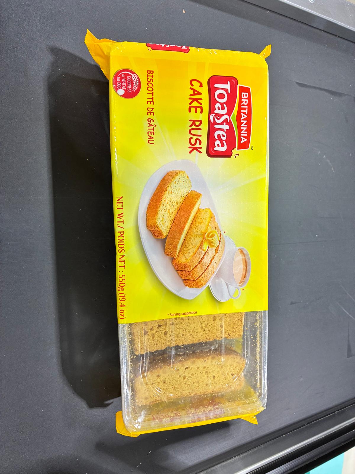 Britania Toastea Rusk(Cake R) 550G
