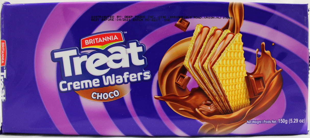 Britania Treat Cr Wafers Chocolate 150G