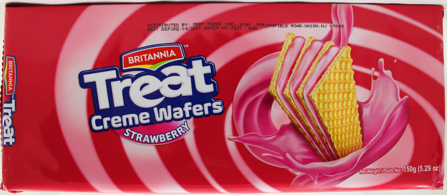 Britania Treat Waf Strawberry 5.2Oz