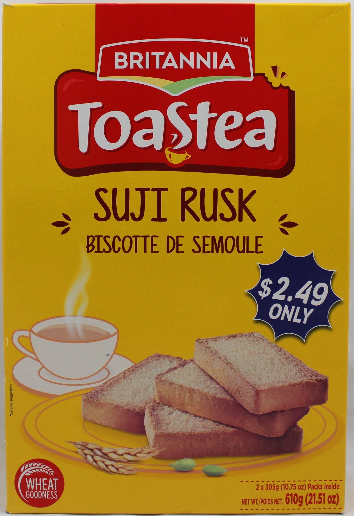 Britania Wheat Rusk 610G