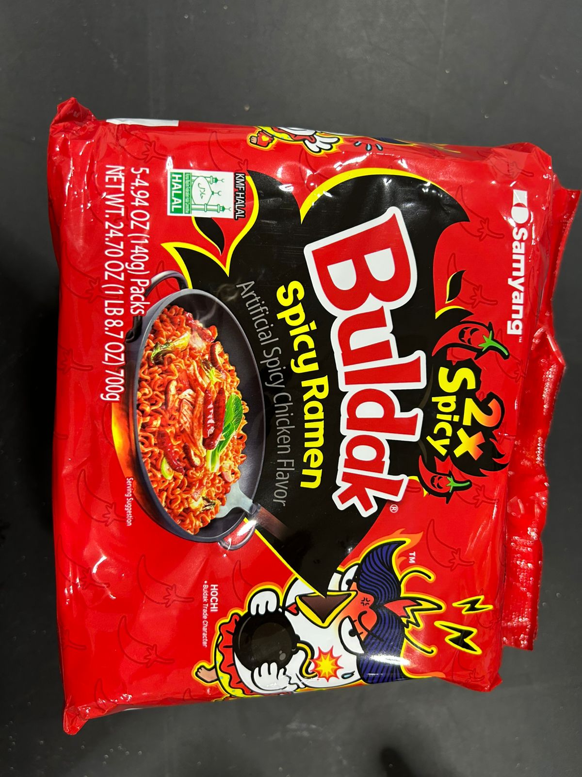 Buldak 2X SPICY RAMEN RED 700G