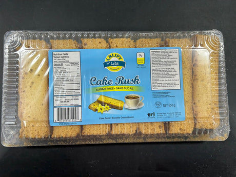 CRISPY SUGARFREE CAKERUSK 550G