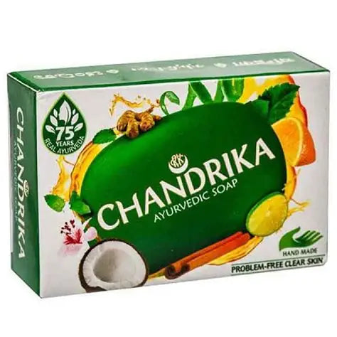 Chandrika Ayurvedic Soap 75G