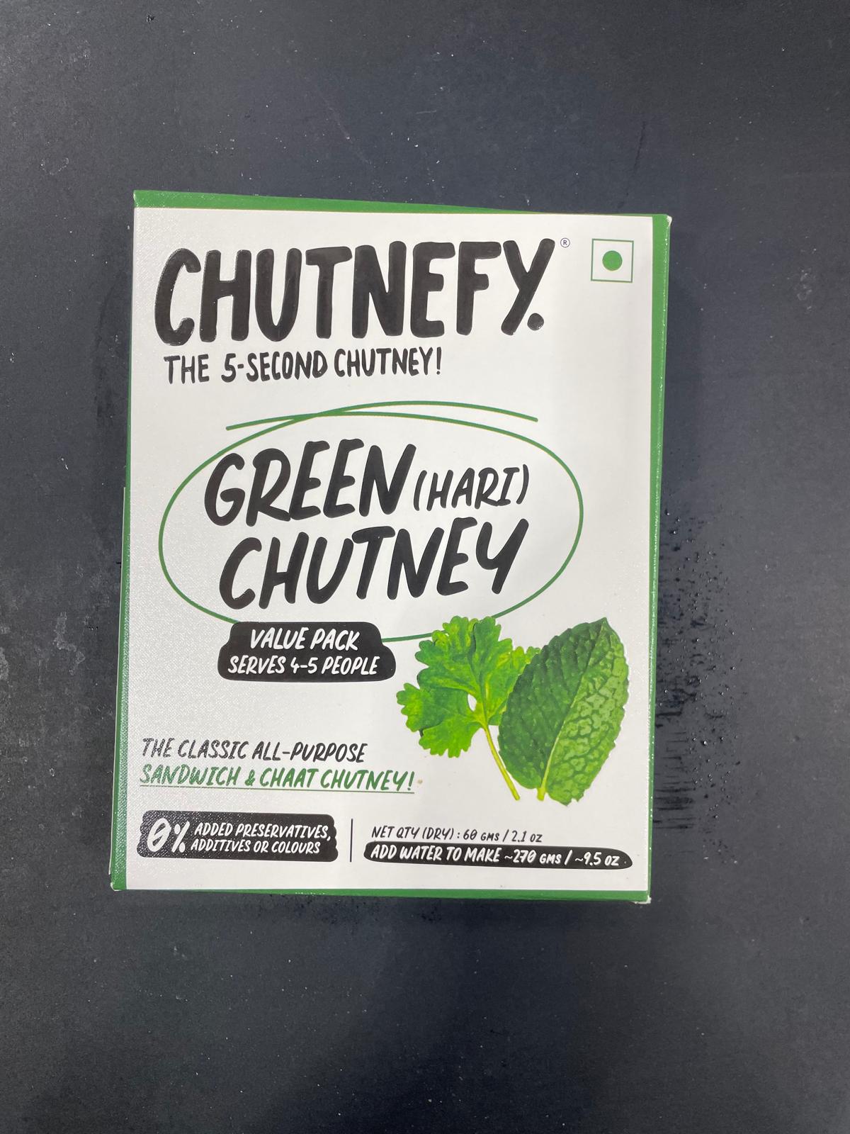 Chu Green Hari Chutney 60G
