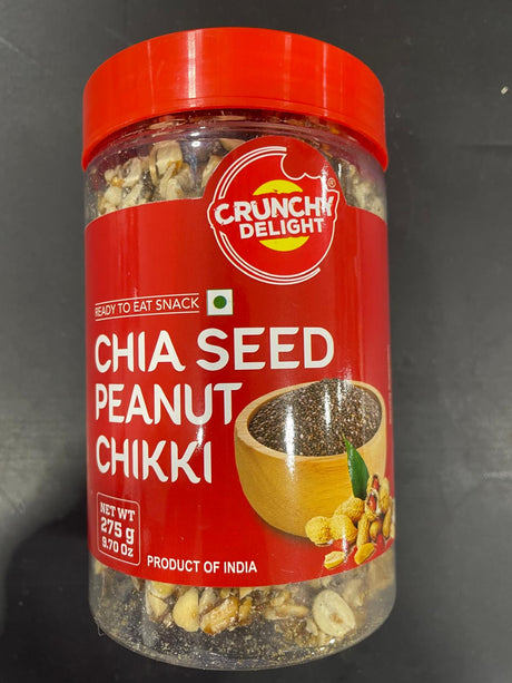 Daily Delight CHIA SD PEANUT CHIKKI 275 G