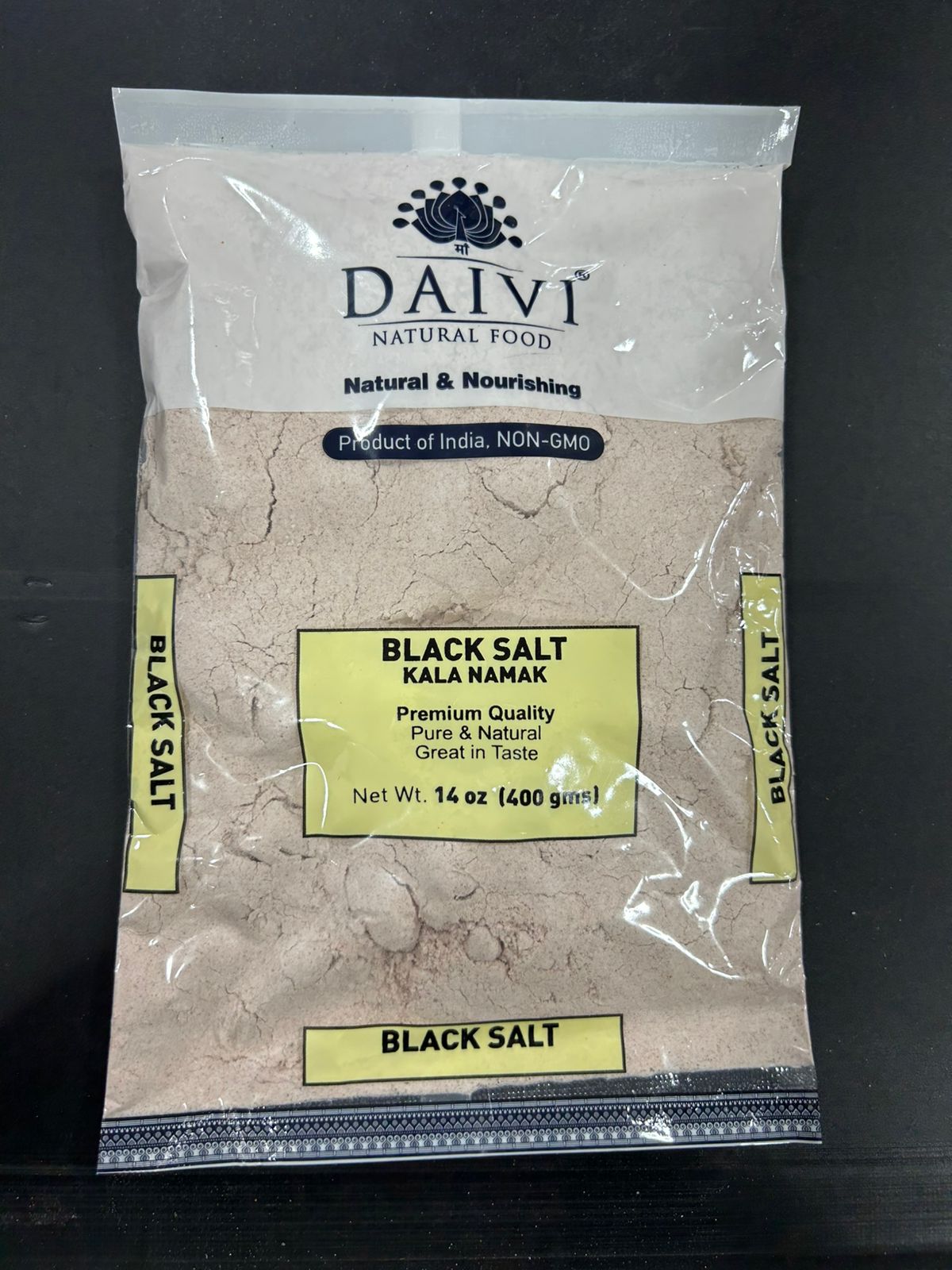DAIVI BLK SALT KALA NAMAK 14OZ