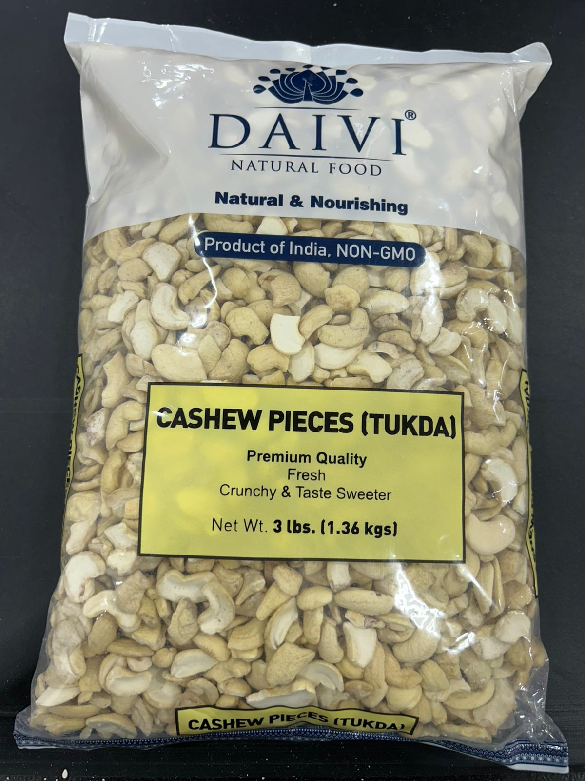 DAIVI CASHEW TUKDA 3LB