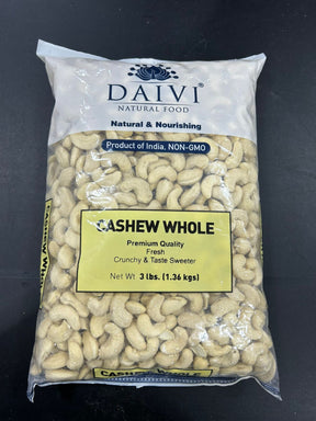 DAIVI CASHEW WHOLE 3LB
