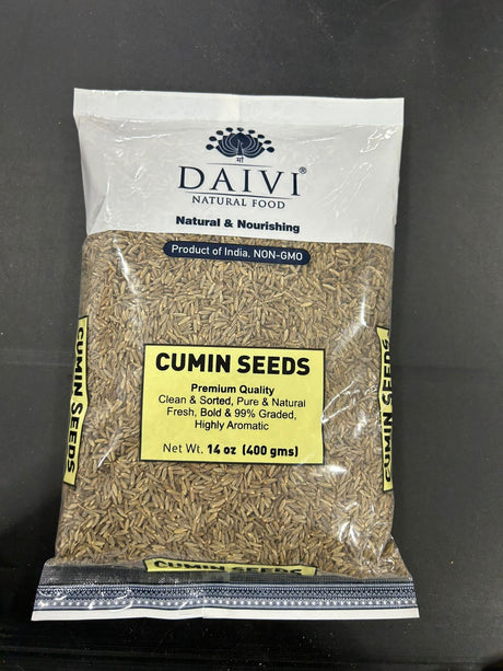DAIVI CUMIN SEEDS 14 OZ