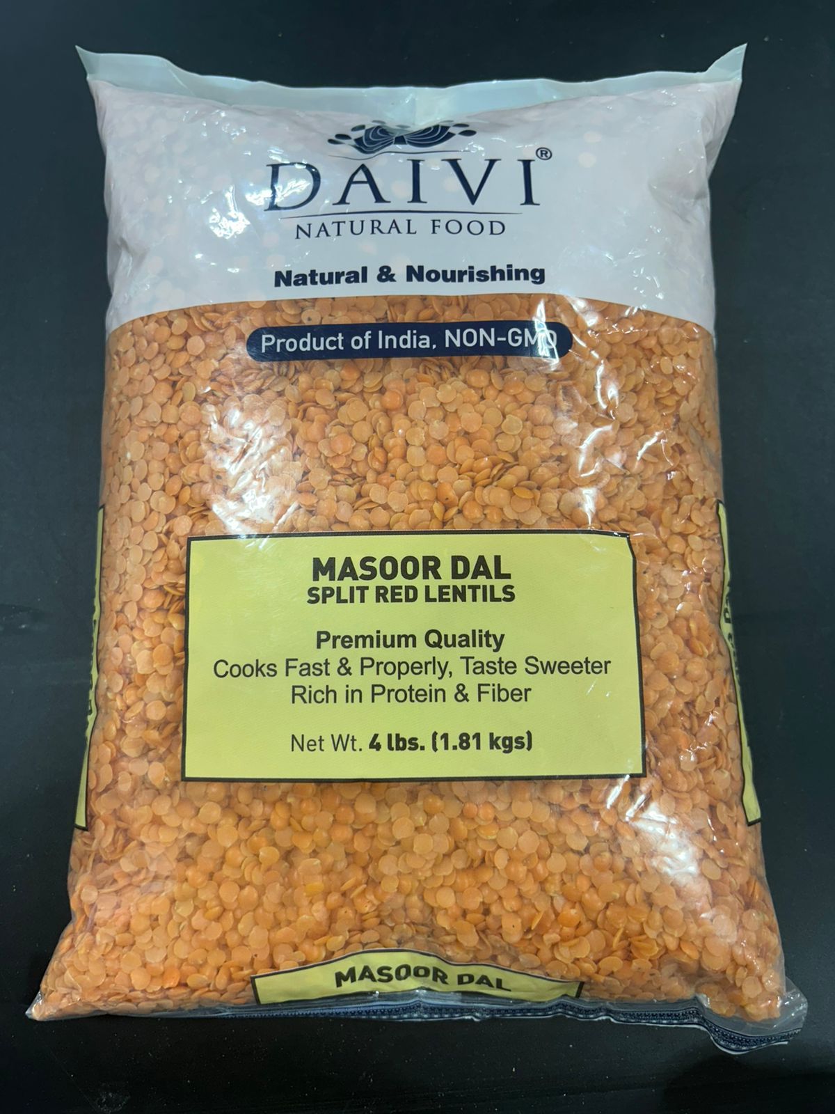 DAIVI MASOOR DAL 4LB