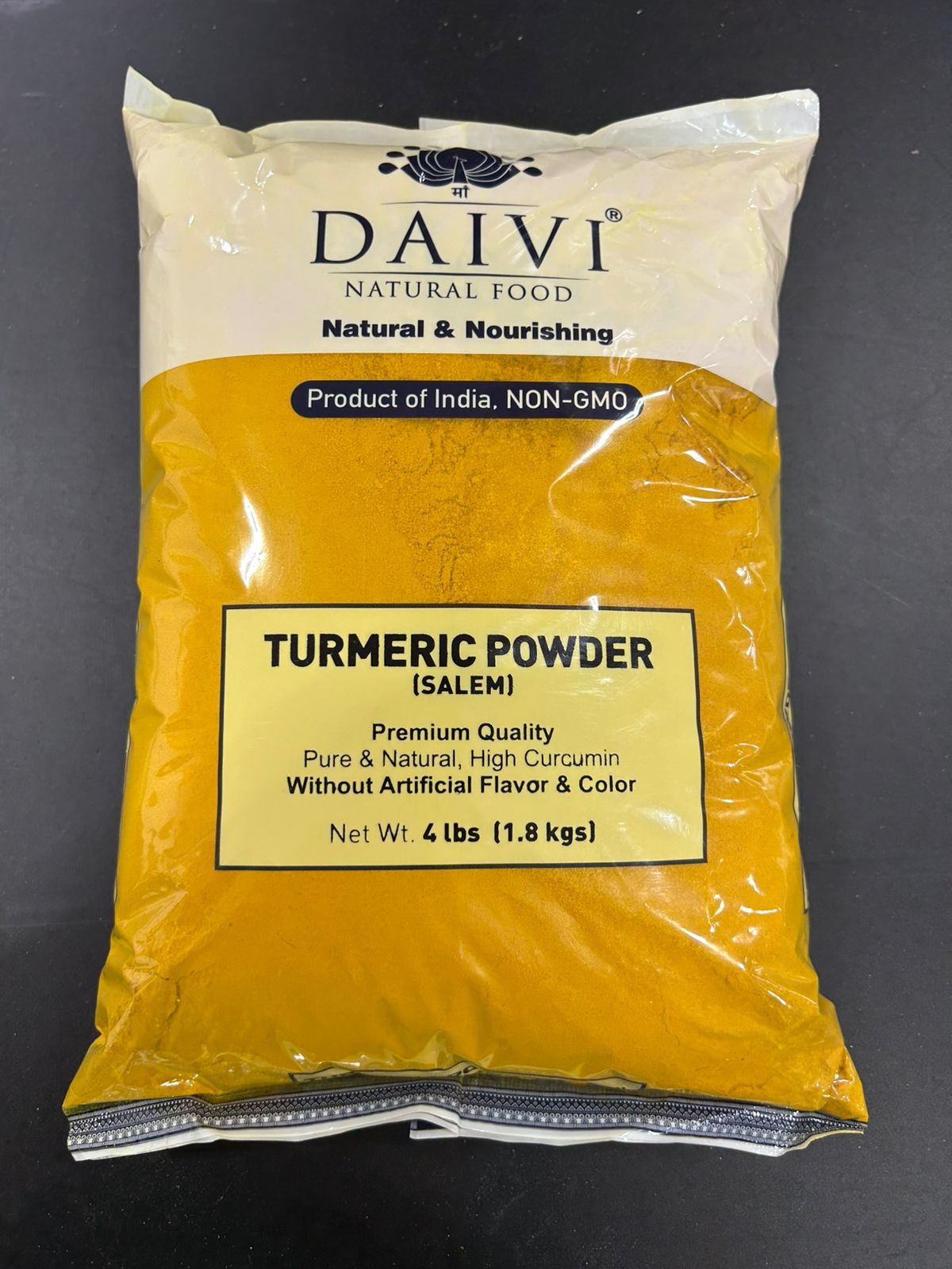 DAIVI TURMERIC POWDER 4LB