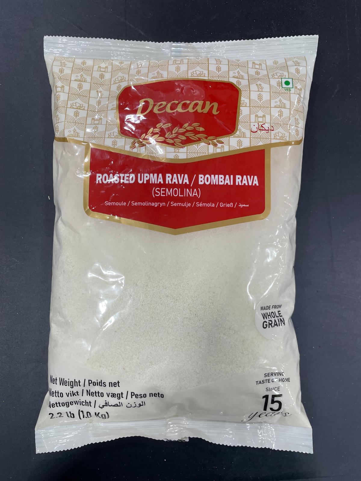 Deccan ROASTED UPMA RAVA 2.2LB