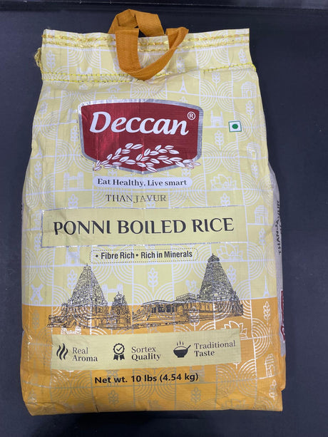 Deccan TNJR PONNI BLD RICE - 10LB