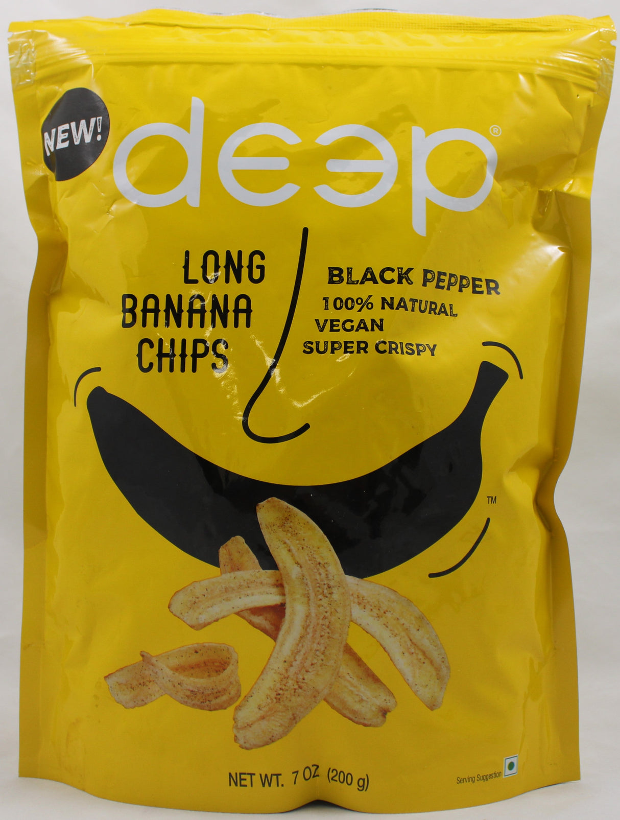 Deep Long Banana Chips Black Pepper 200G