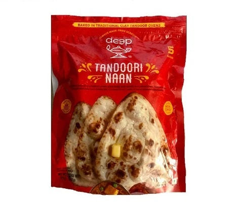 Deep Bre Tandoori Naan 5Pc