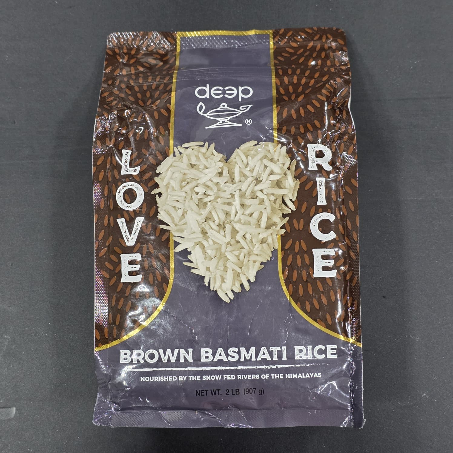 Deep Brown Basmati Rice 2 Lb