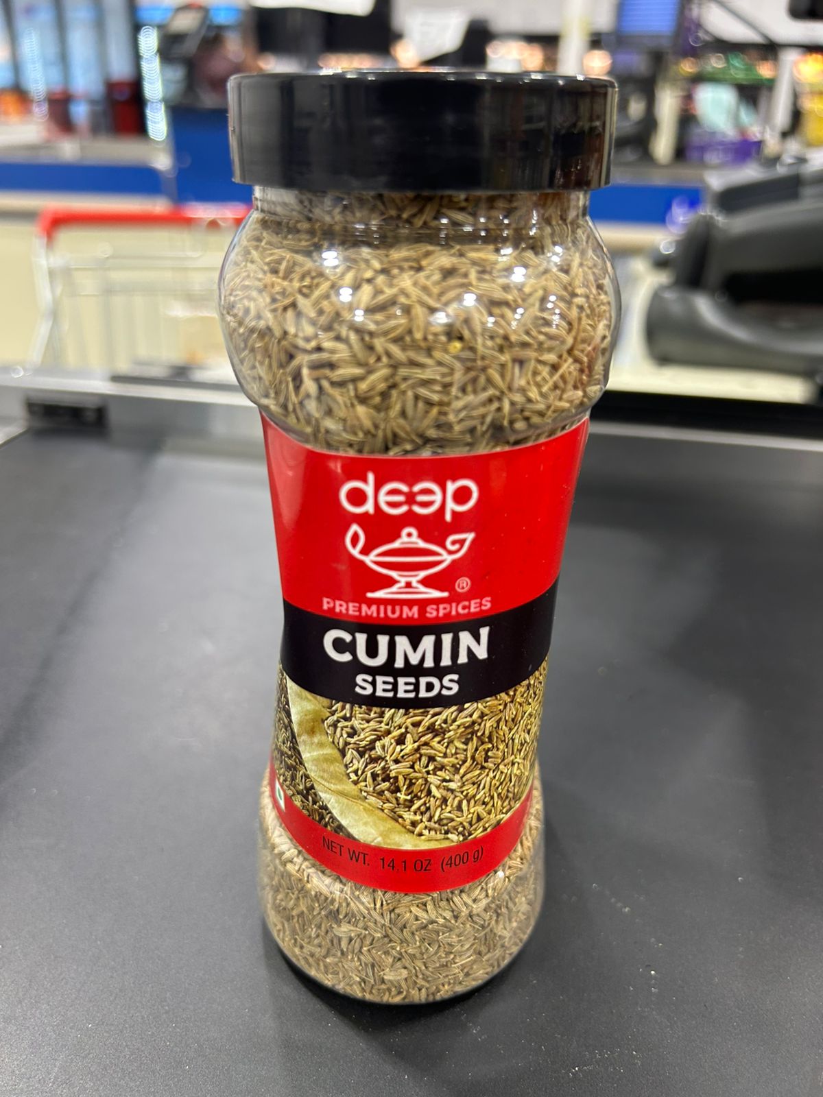 Deep Bottle Cumin Seeds 14.1 Oz