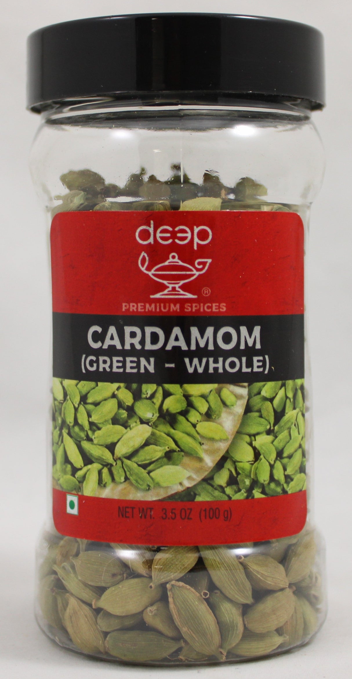 Deep Cardamom Green Whole 3.5Oz