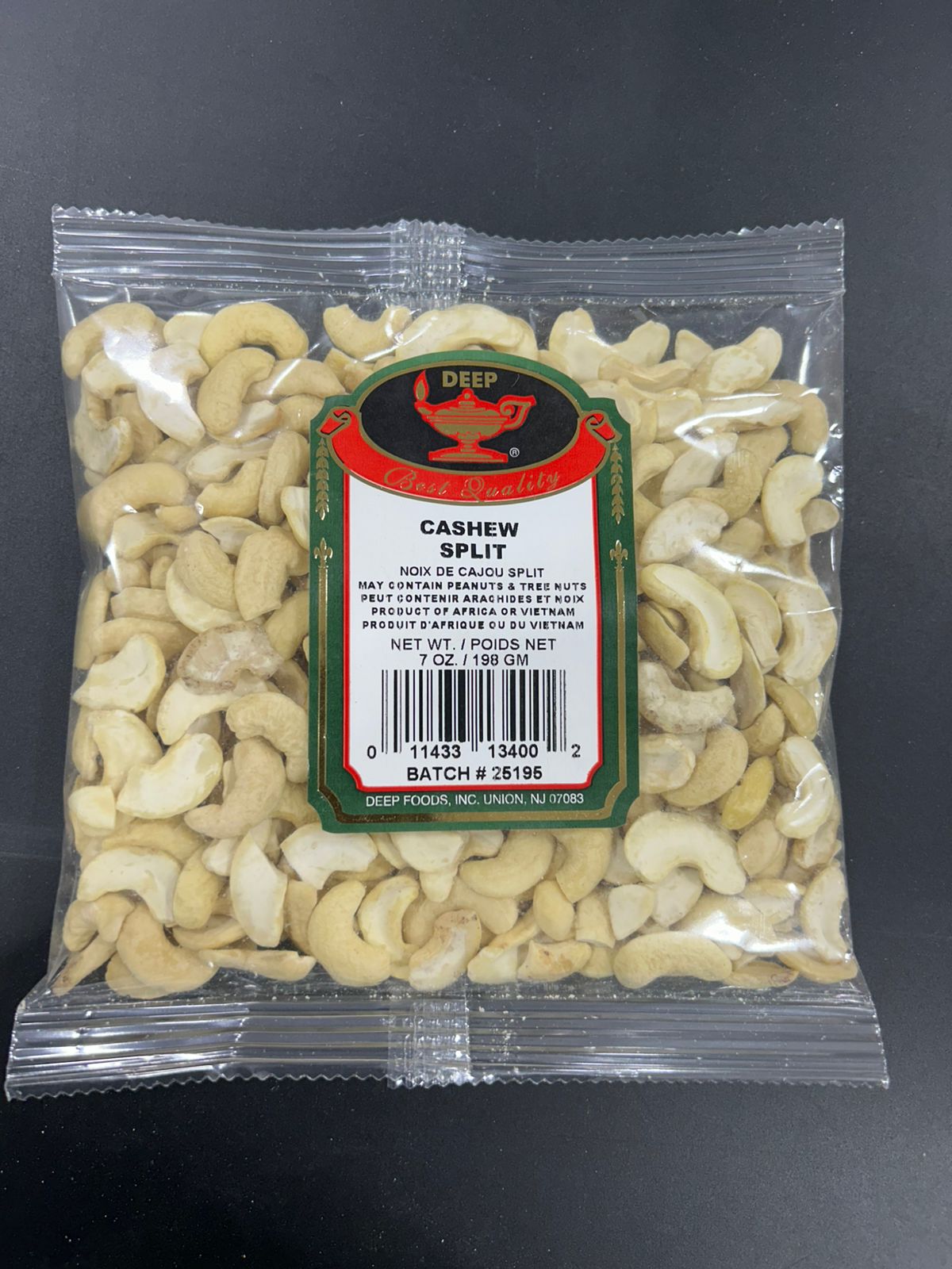 Deep Cashew Split 70Z