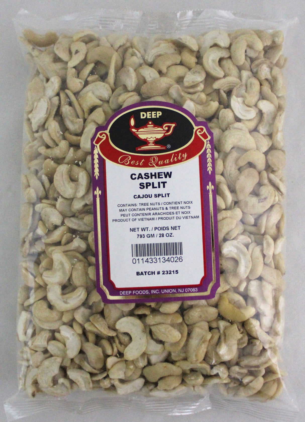 Deep Cashew Split 793Gm