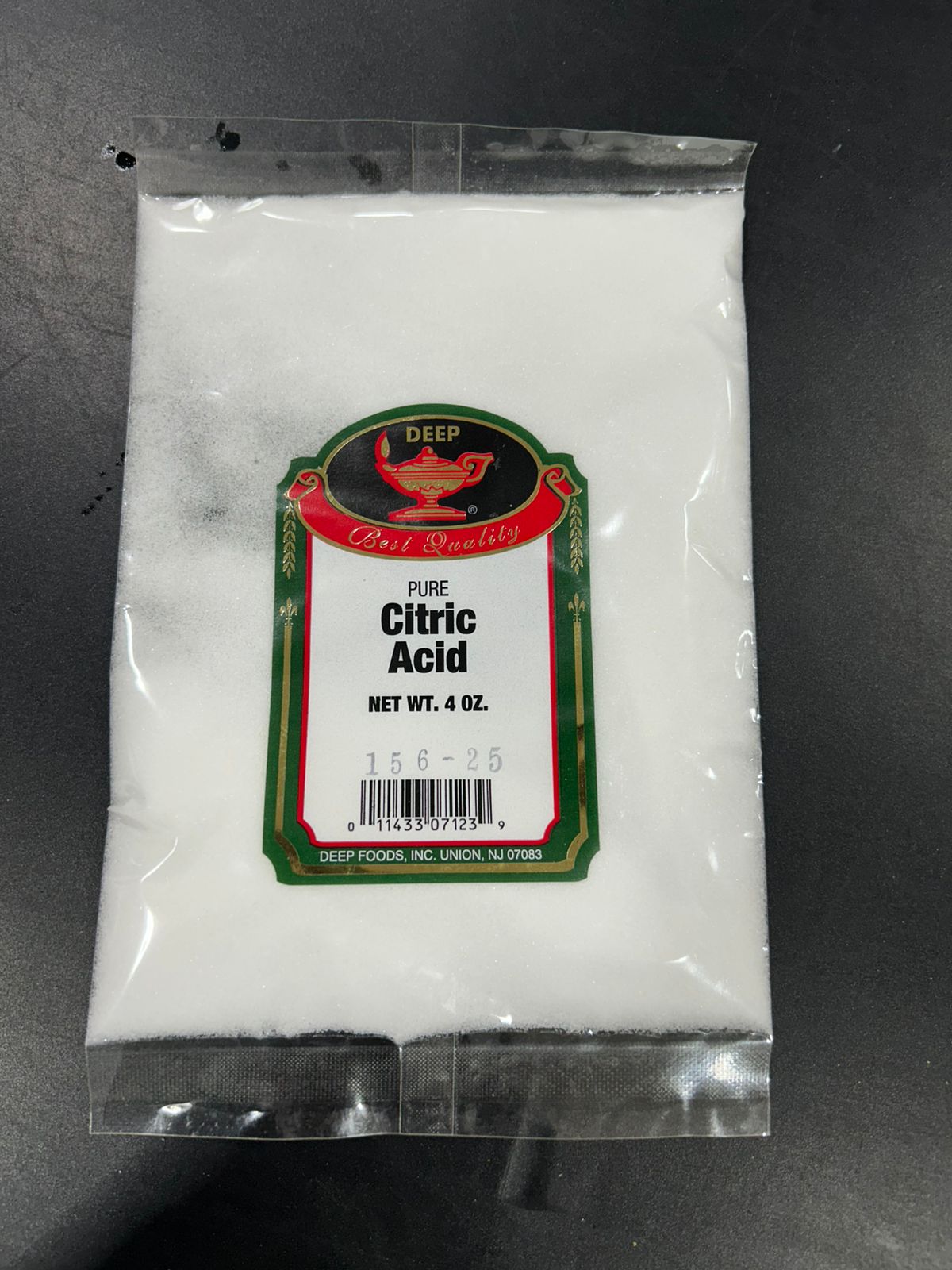 Deep Citric Acid 4Oz