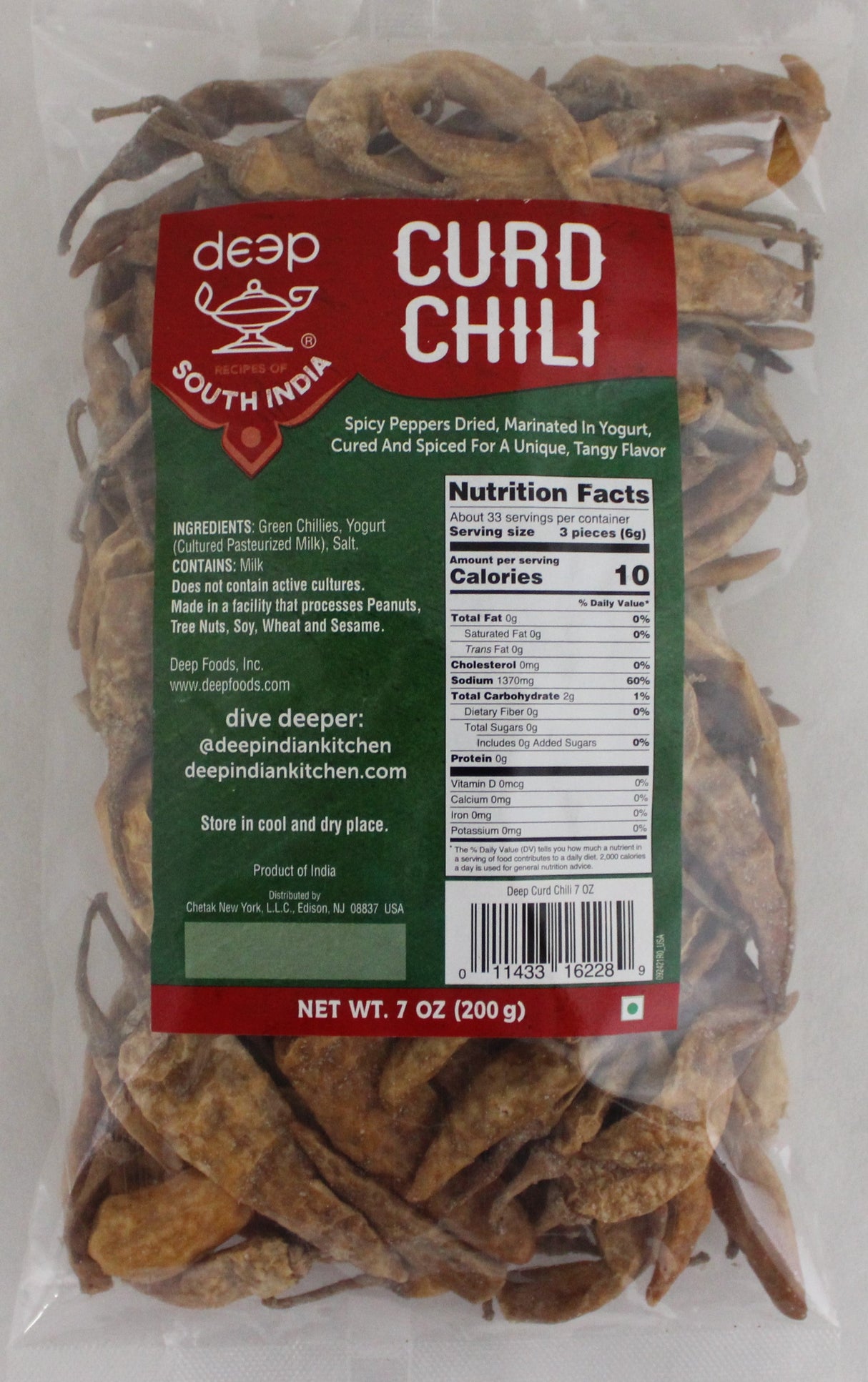 Deep Curd Chilli 7 Oz