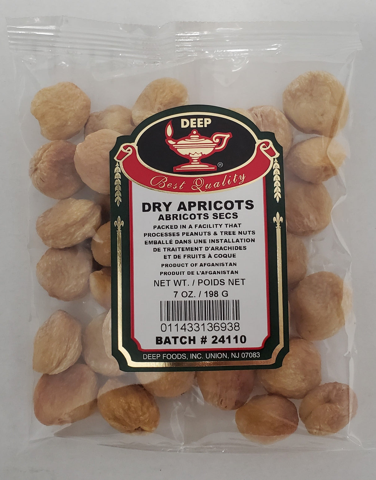 Deep Dry Apricots 198Gm