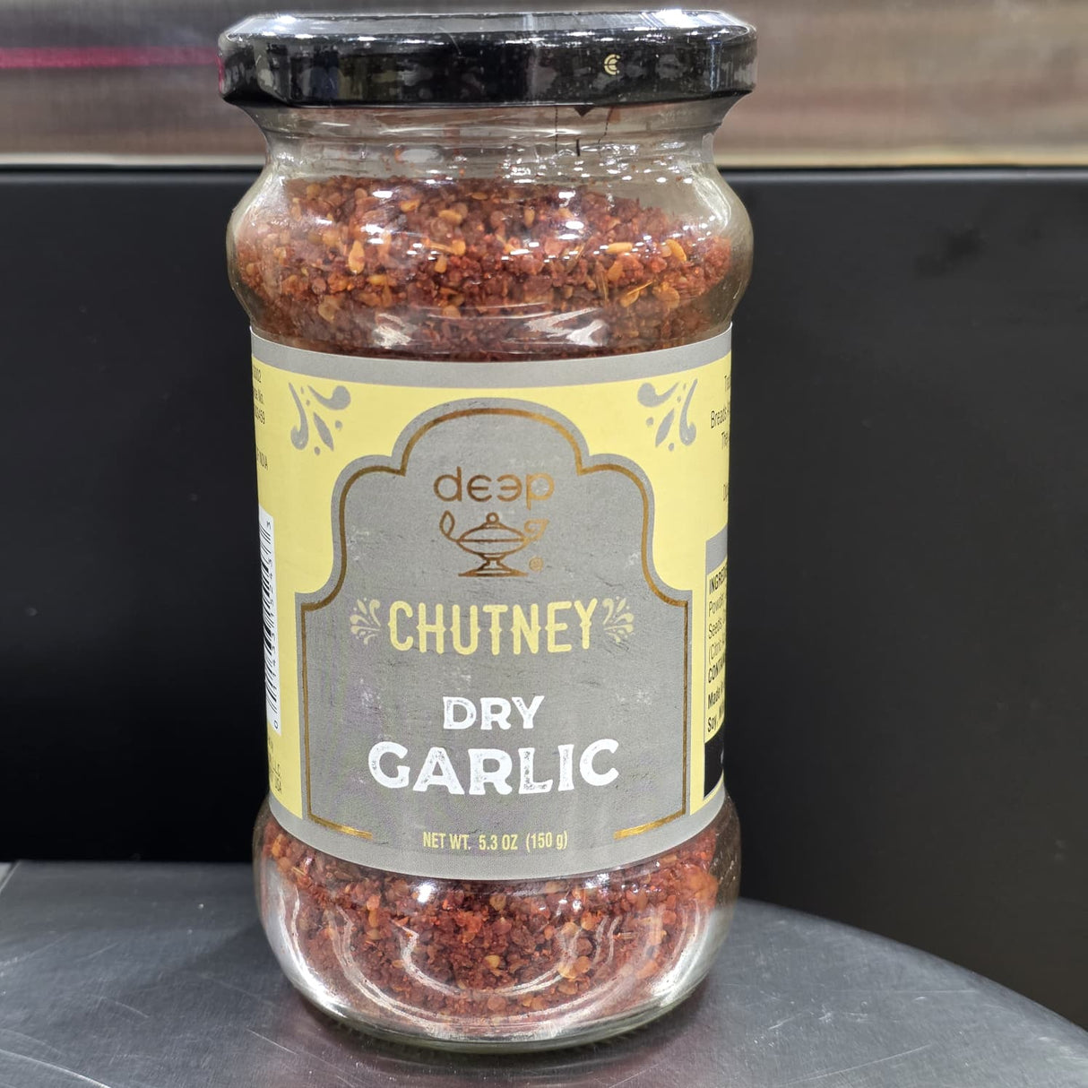 Deep Dry Garlic Chutney 5.3Oz