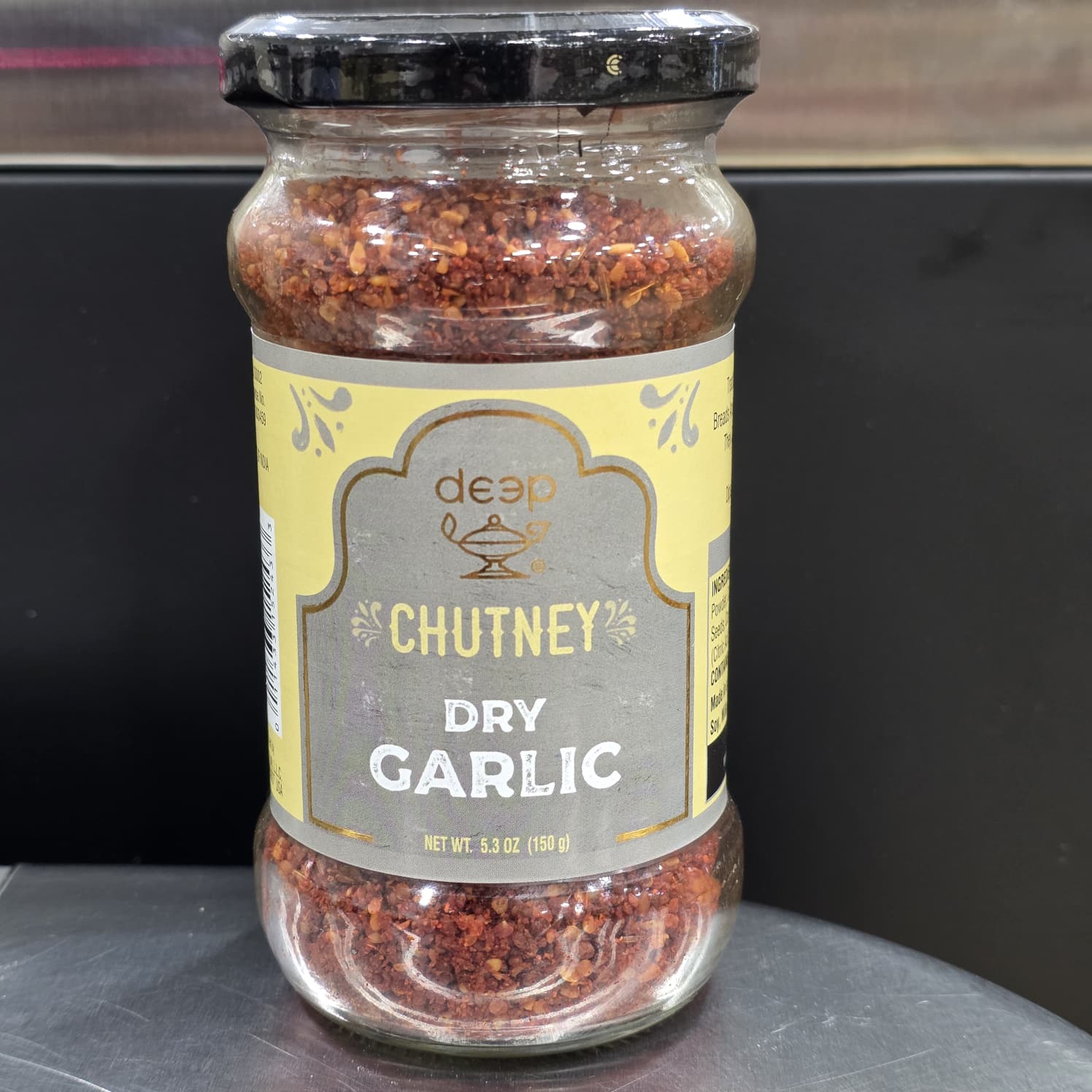 Deep Dry Garlic Chutney 5.3Oz