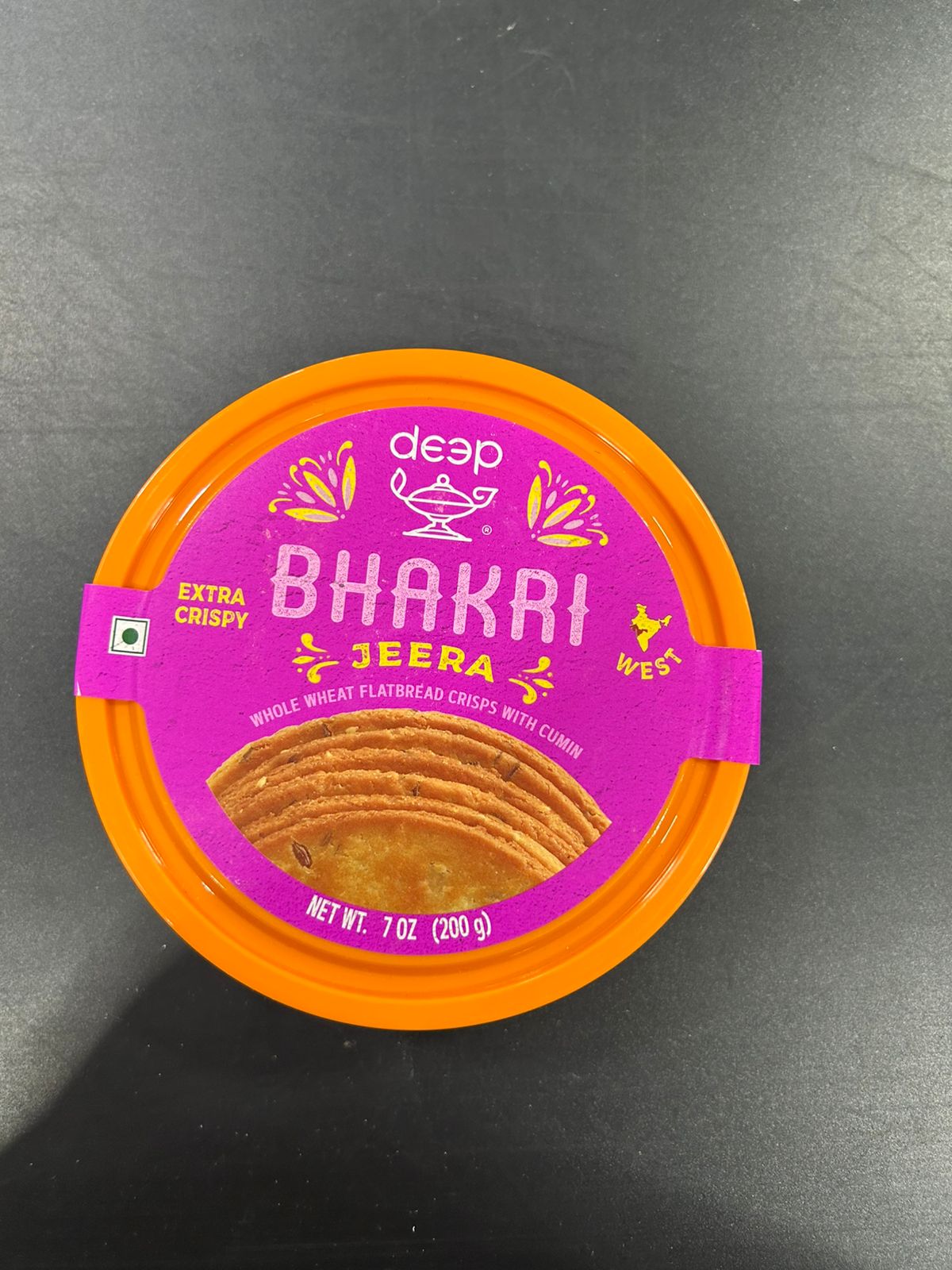 Deep Jeera Bhakri 7Oz