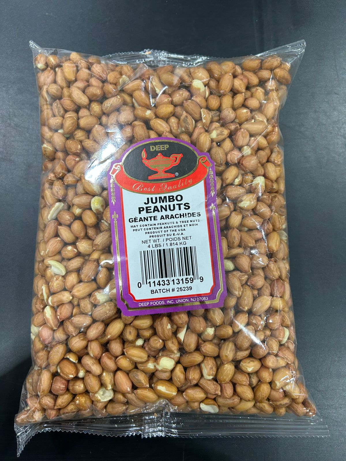 Deep Jumbo Peanuts 4Lb