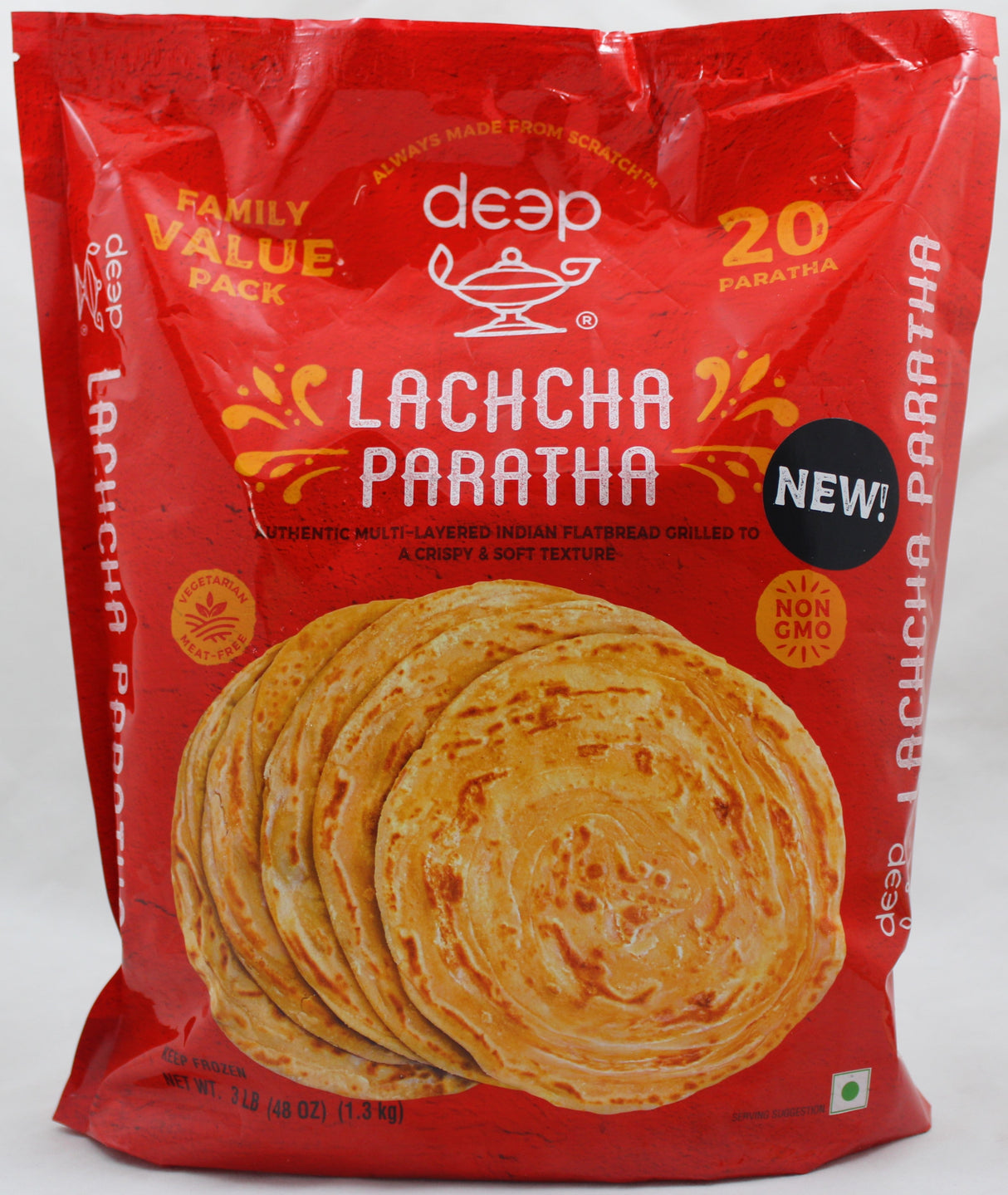 Deep Lachcha Paratha 20P 3Lb