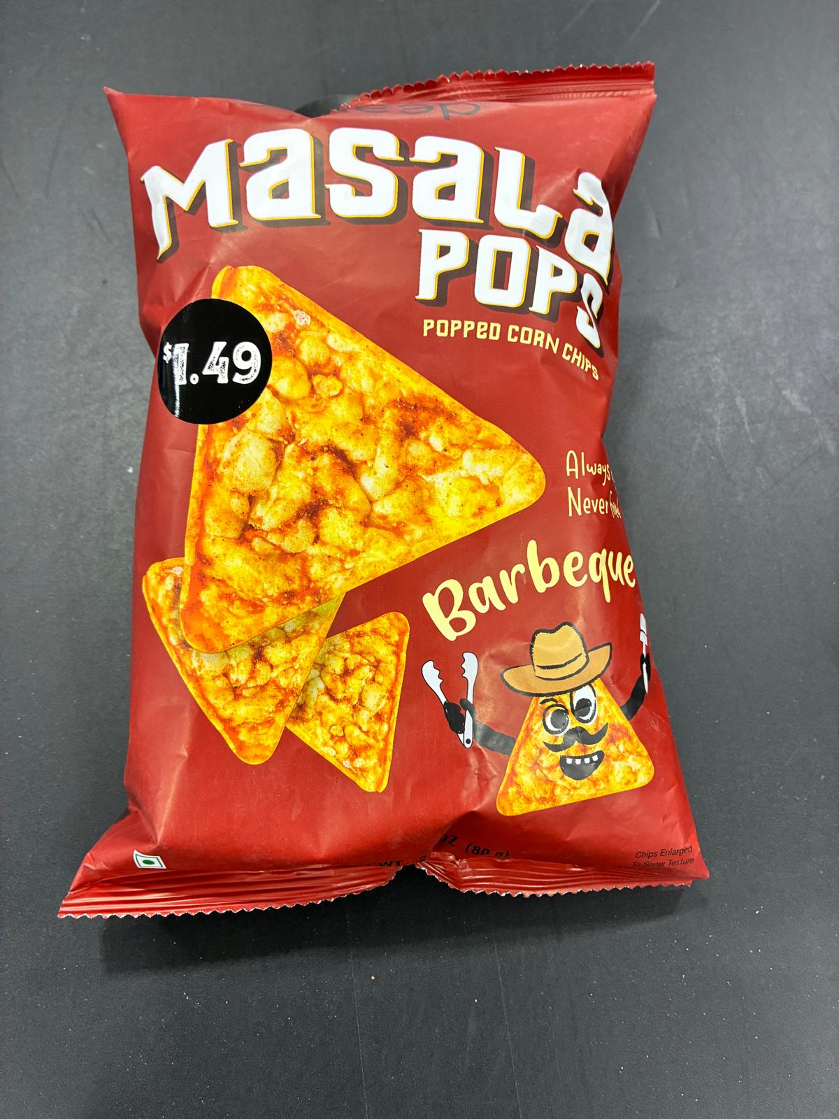 Deep Masala Pops Bbq 80G