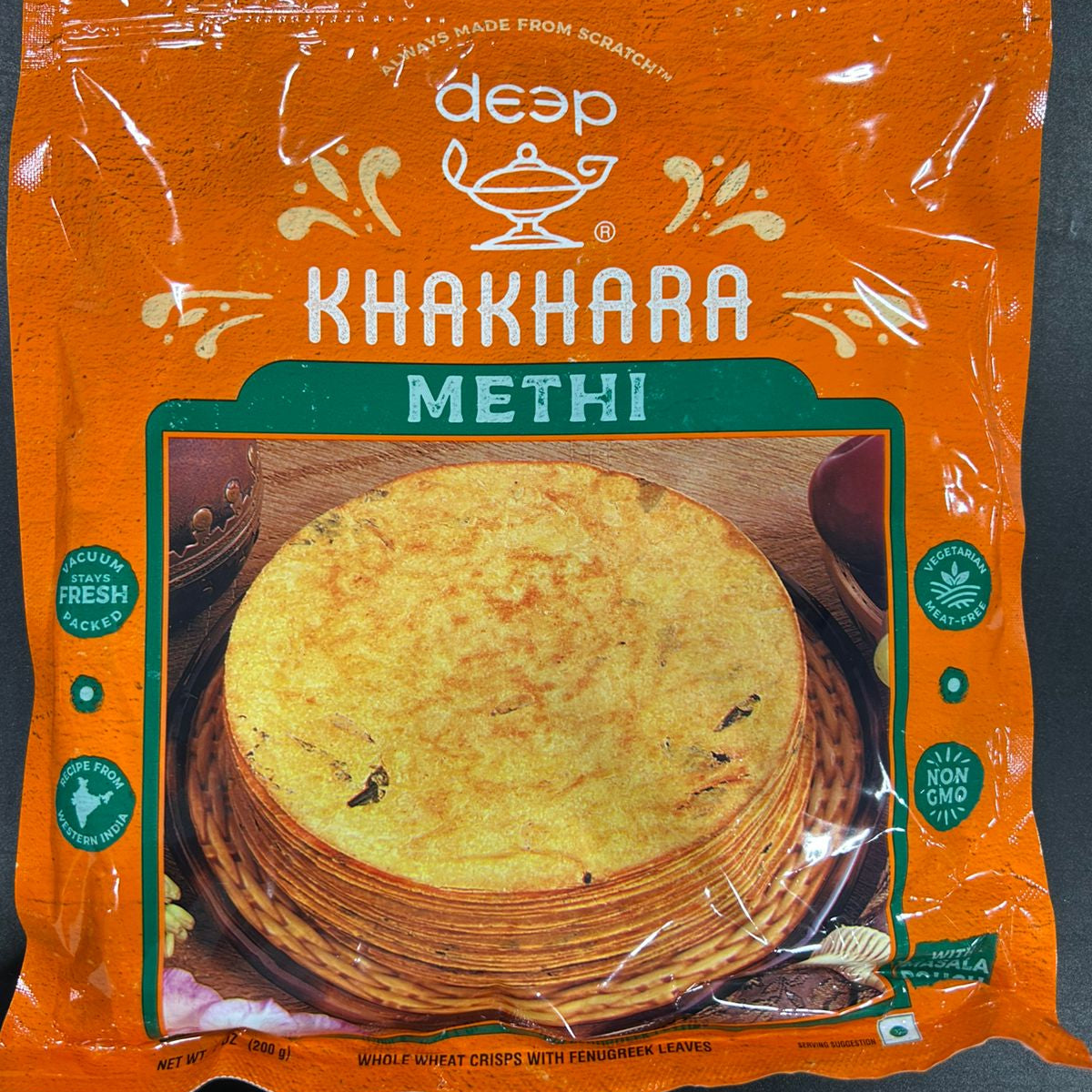Deep Methi Khakhara 200G – Utsav Supermarket