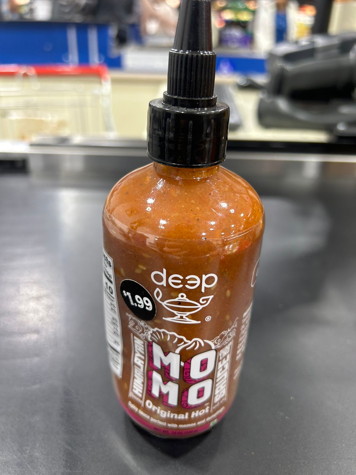 Deep Org Hot Momo Sauce 12Oz