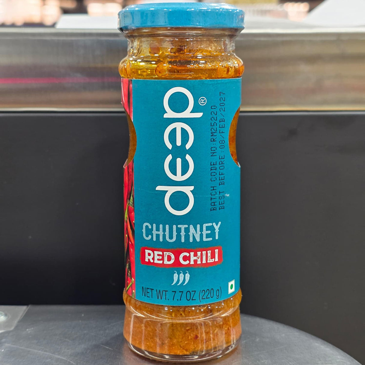 Deep Red Chilli Chutney 220G