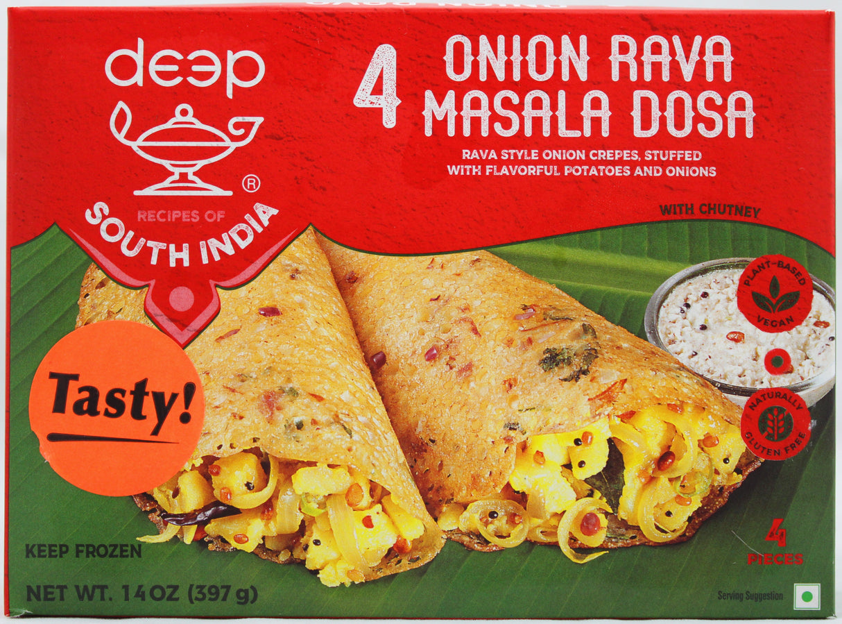 Deep Si Onion Rava Ma Dosa 4Pc