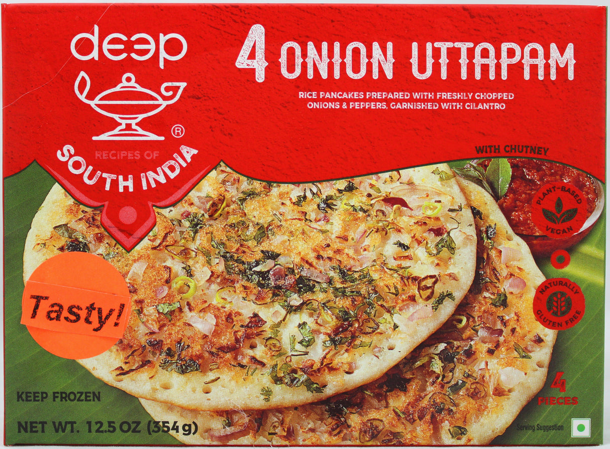 Deep Si Onion Uttapam 4Pcs