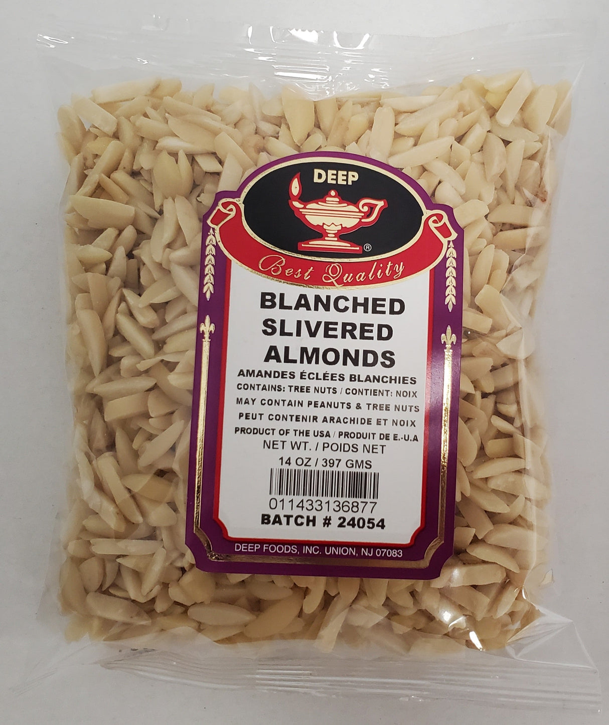 Deep Slivered Almonds Bal14Oz