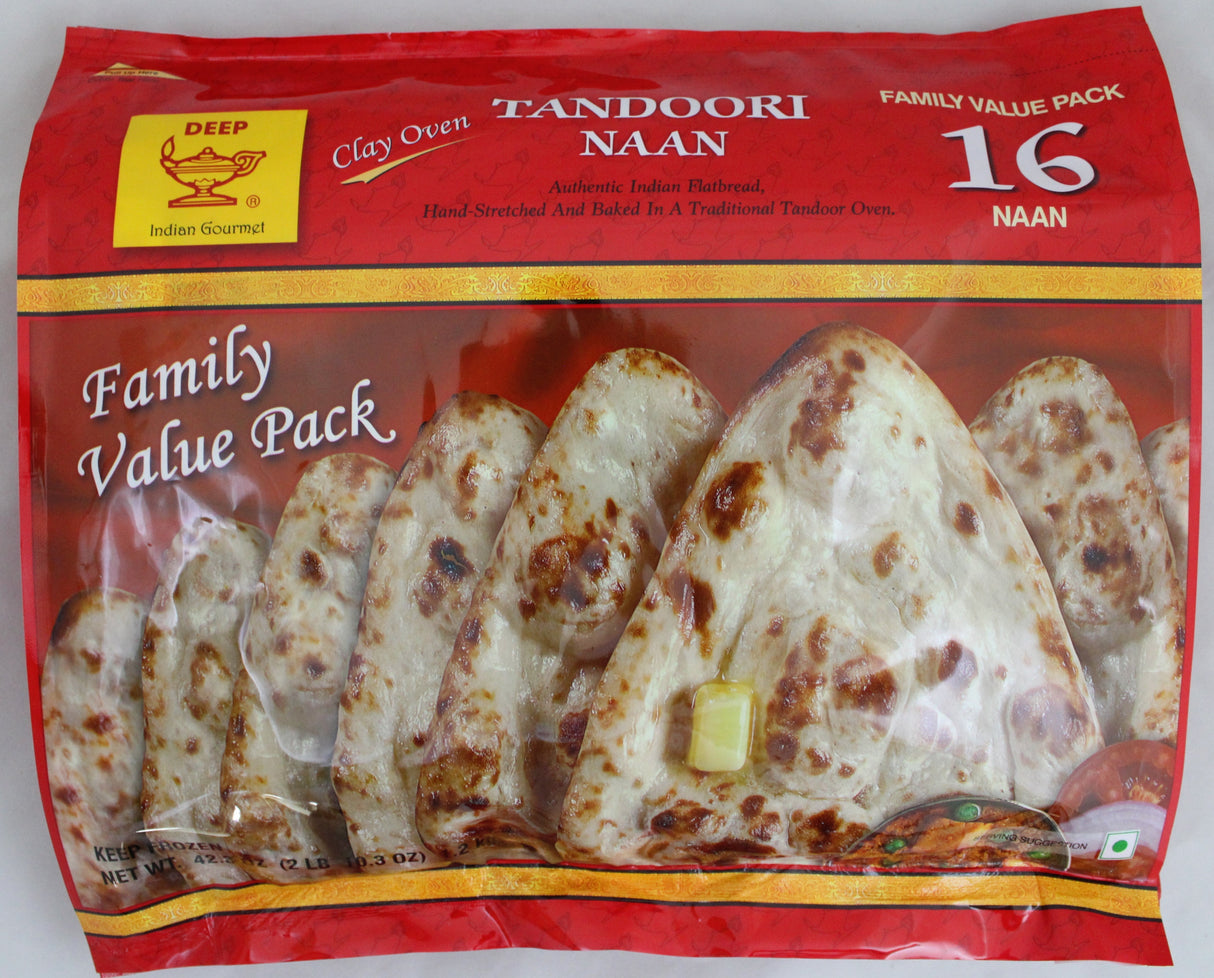 Deep Tandoori Naan 3Lb