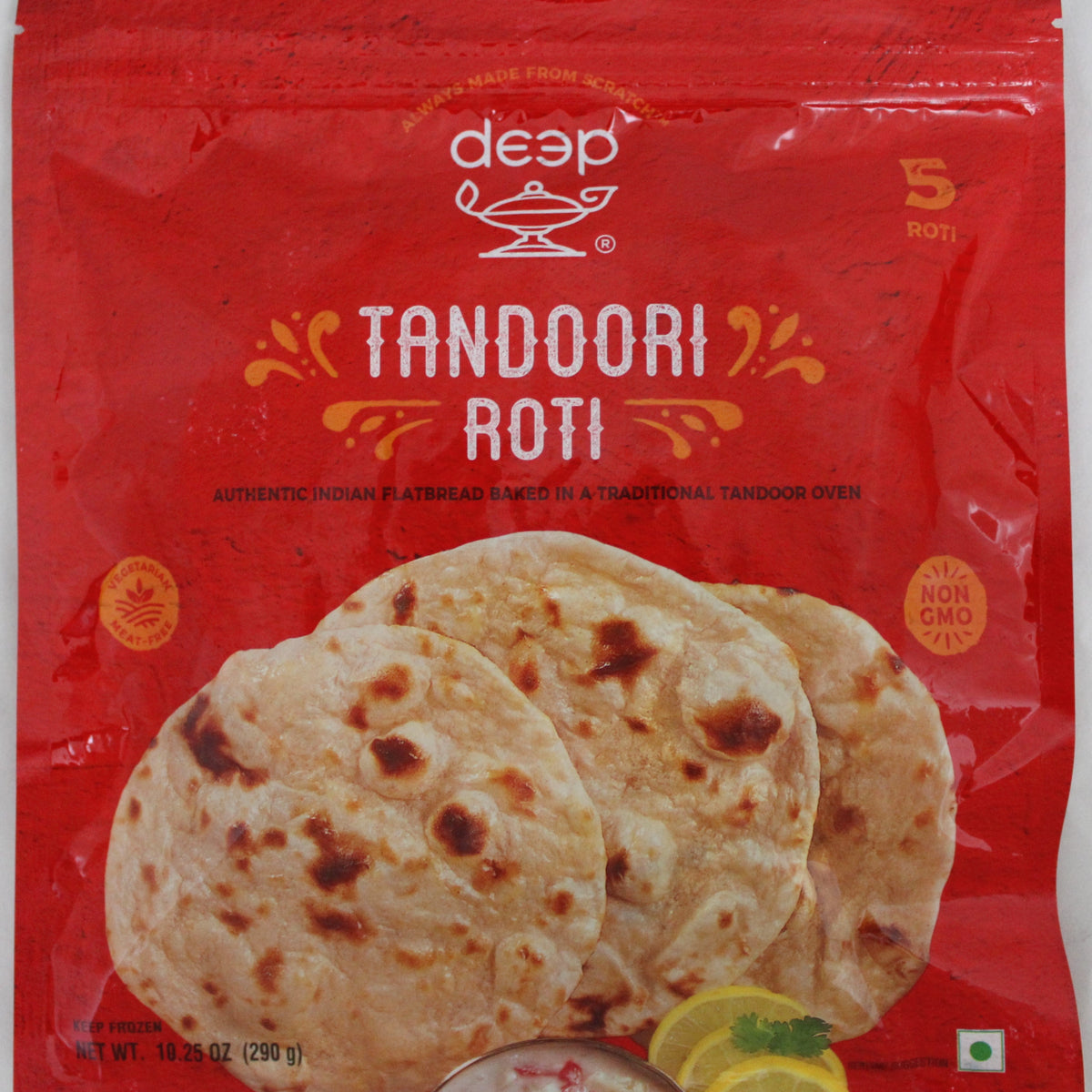 Supermarket Roti Deep Tandoori Roti 10.3 Oz – Utsav Supermarket