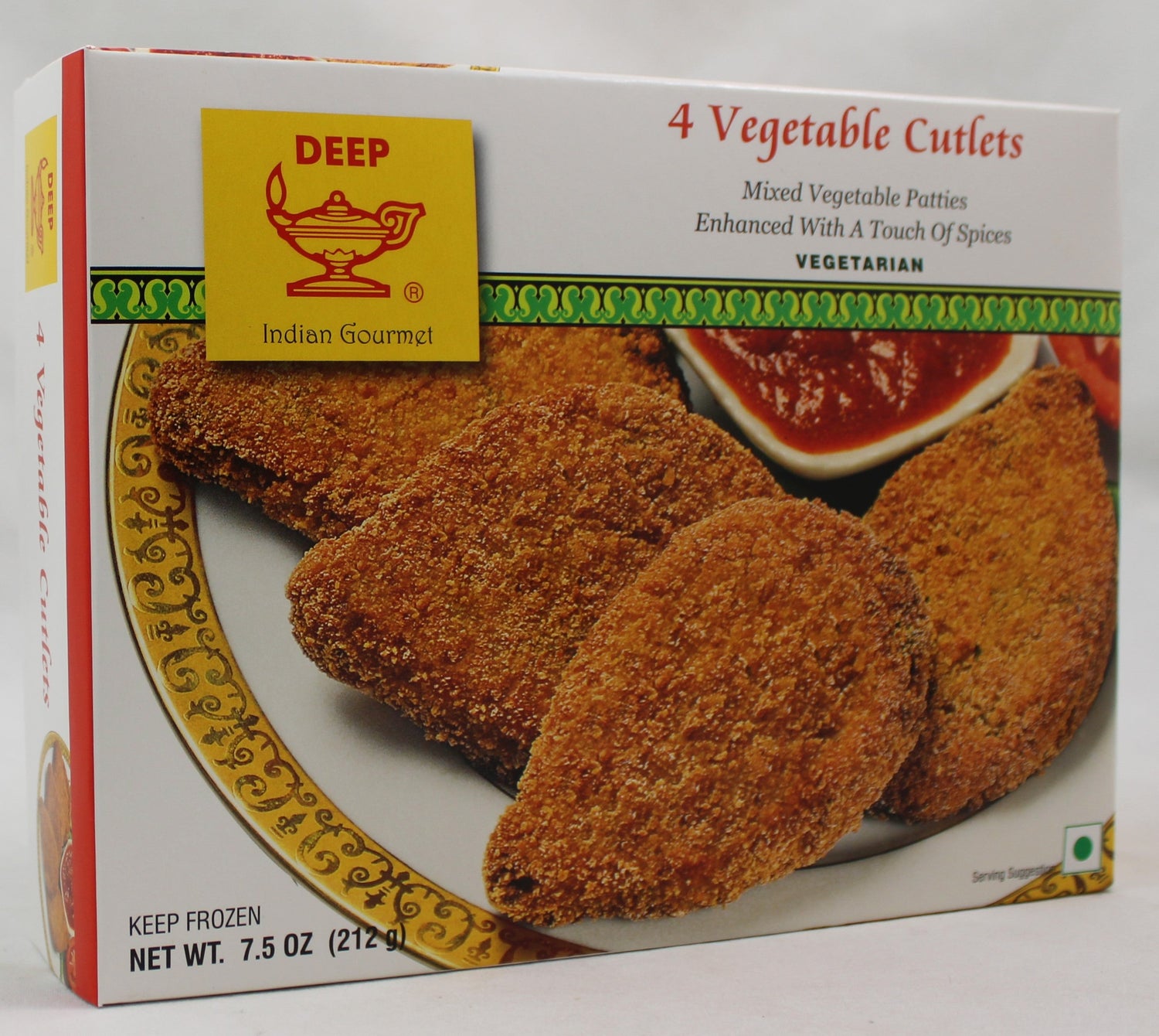 Deep Veggie Cutlets 7.5 Oz