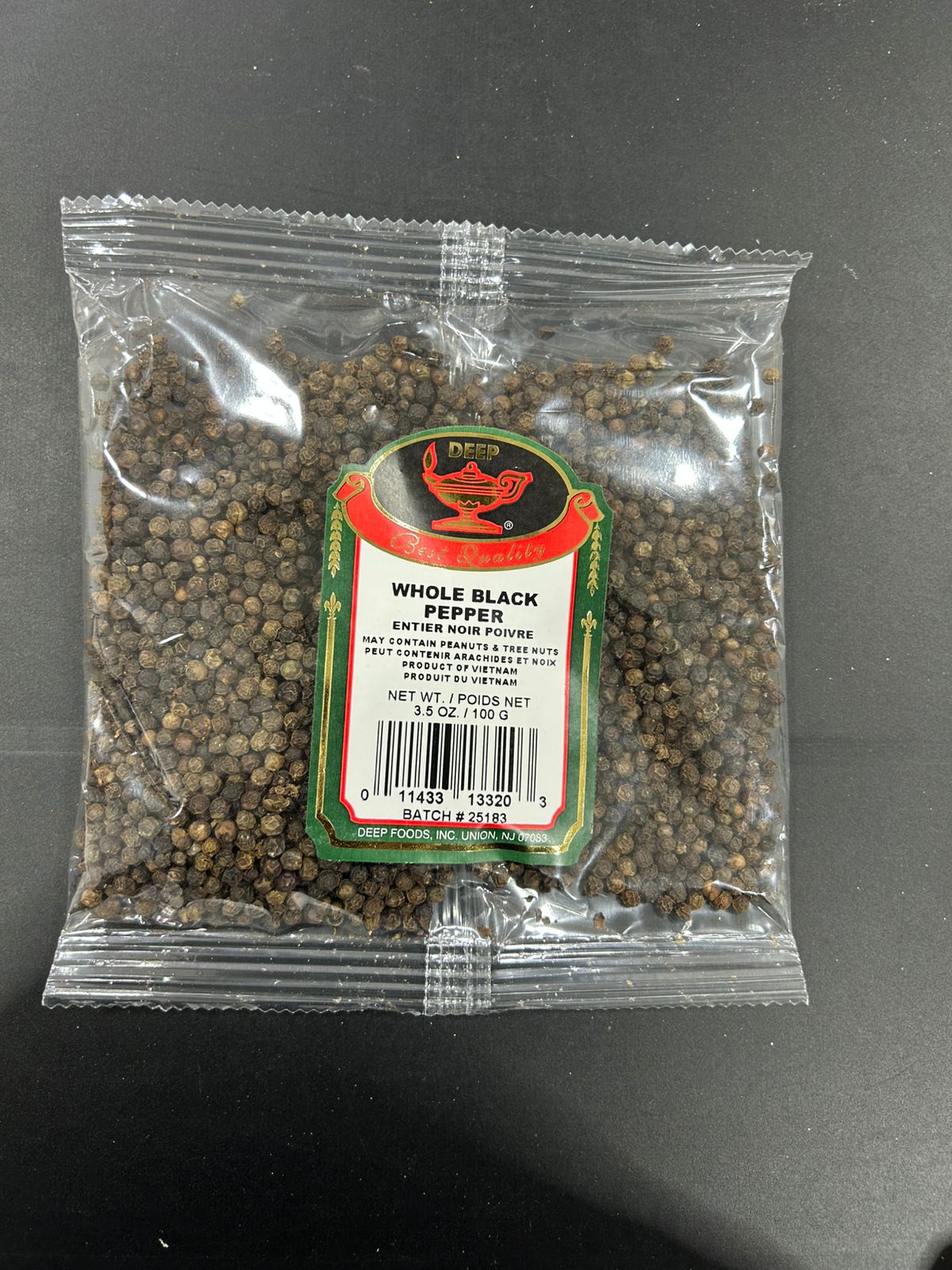 Deep Whle Black Pepper3.5Oz