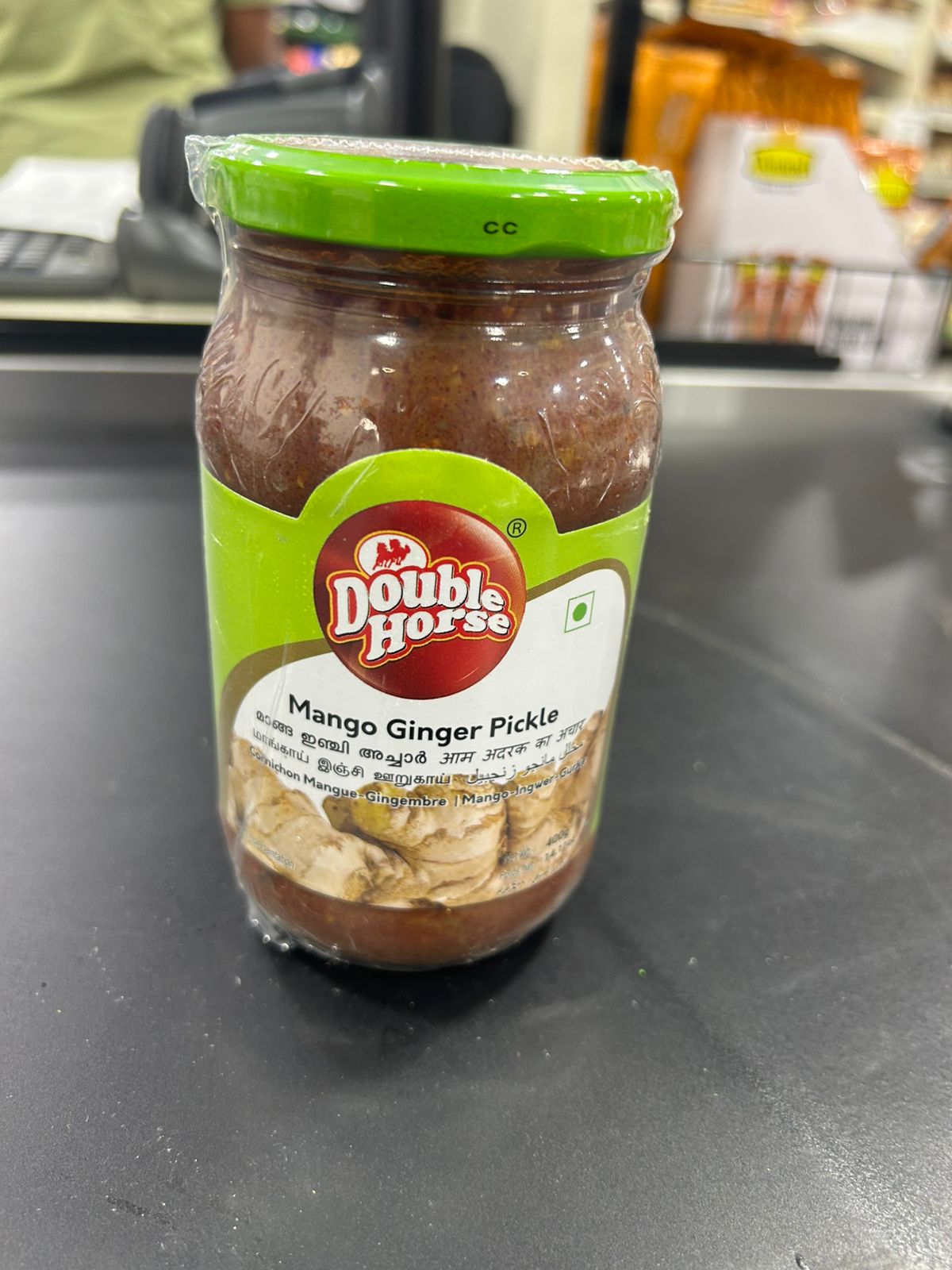 DOUBLE HORSE MANGO GINGER PICKLE 400G